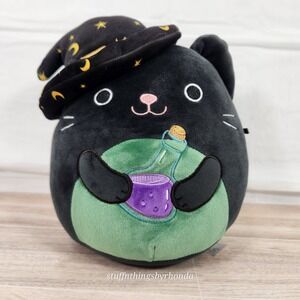 Squishmallows 9 Inch Halloween Cloe The Cat Witch‎